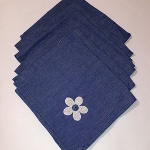 Jabara Set Of 6 Napkins NEW